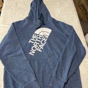 The North Face Blue Sweatshirt Classic Pullover Hoodie M